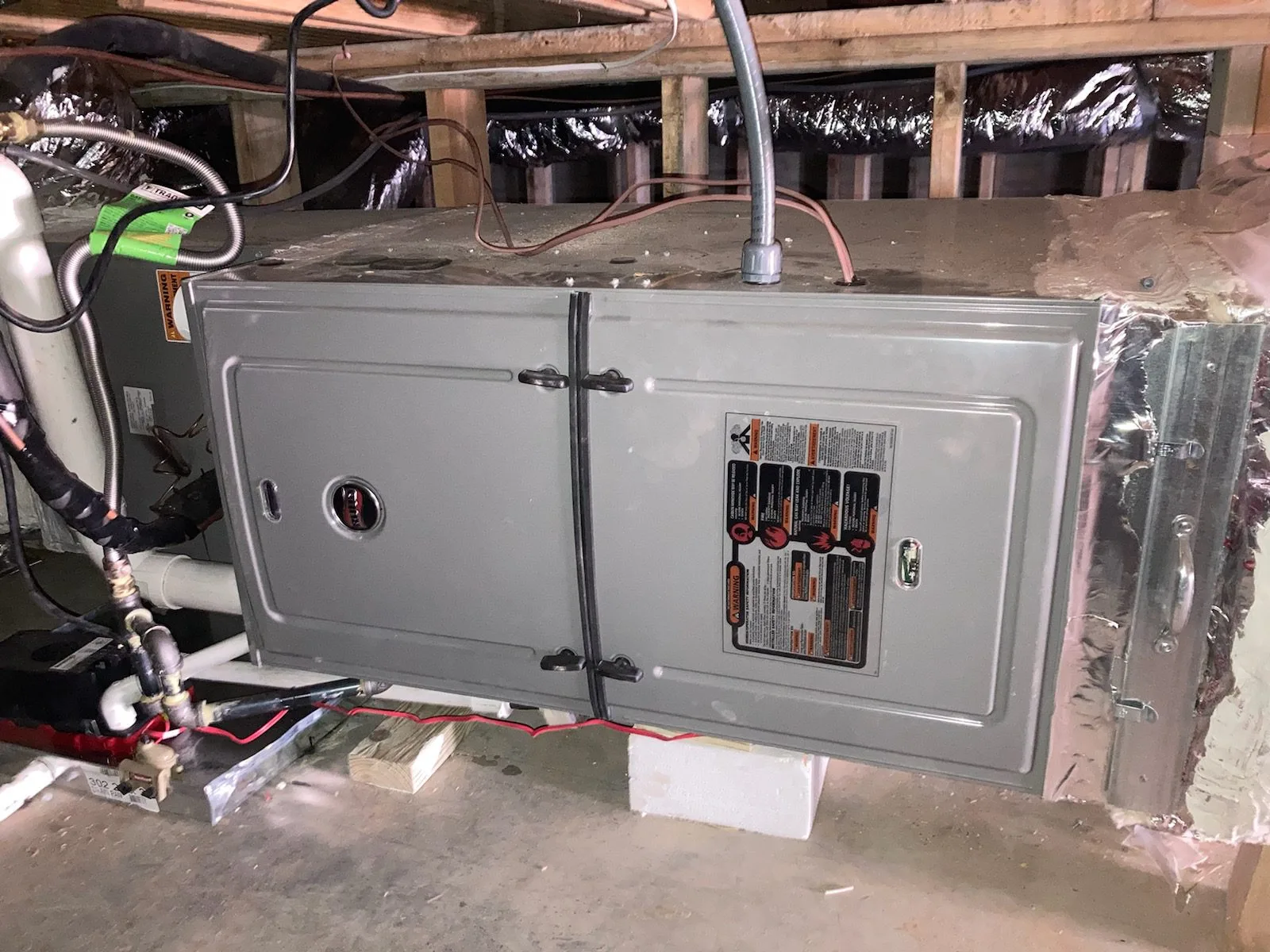 Get a new high efficiency 90% furnace installed. - Smith Brothers Heating & Air Conditioning